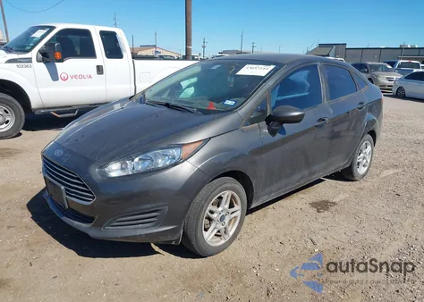 2019 Ford Fiesta Se из США, поврежденный, VIN 3FADP4BJ1KM126996